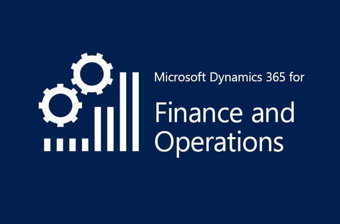 Microsoft Dynamics 365 Finance and Operations