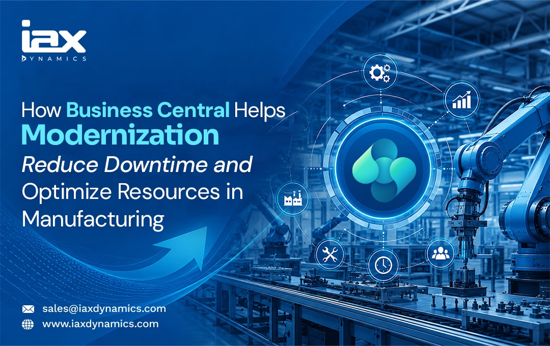 How Business Central Helps Reduce Downtime and Optimize Resources in Manufacturing