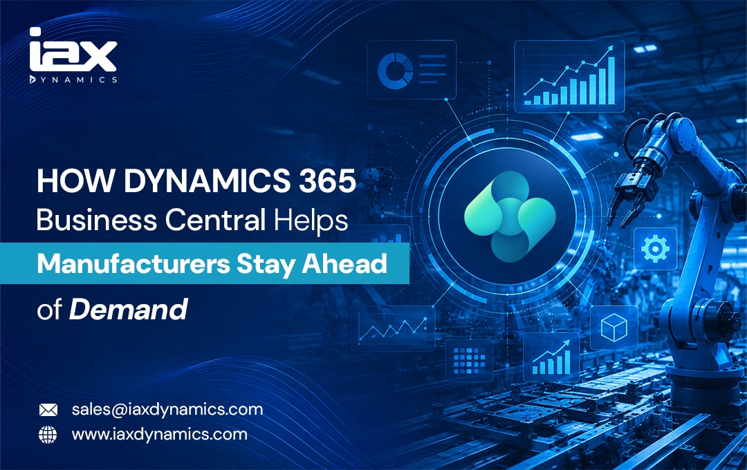 How Dynamics 365 Business Central Helps Manufacturers Stay Ahead of Demand
