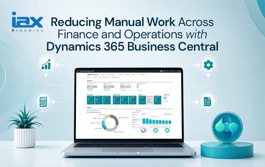 Reducing Manual Work Across Finance and Operations with Dynamics 365 Business Central